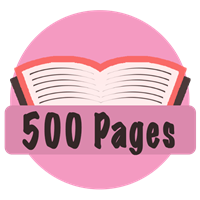 Million Page Challenge 500 Pages Badge