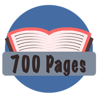 Million Page Challenge 700 Pages Badge