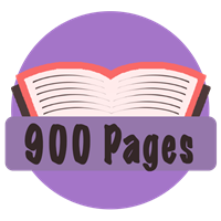Million Page Challenge 900 Pages Badge