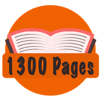 Million Page Challenge 1300 Pages Badge