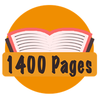 Million Page Challenge 1400 Pages Badge