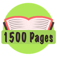 Million Page Challenge 1500 Pages Badge