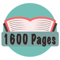 Million Page Challenge 1600 Pages Badge