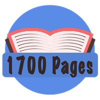 Million Page Challenge 1700 Pages Badge