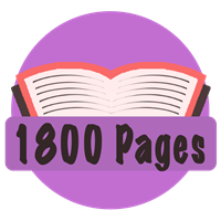 Million Page Challenge 1800 Pages Badge